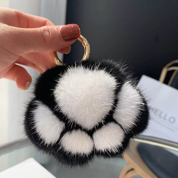 Pulseira de Pelúcia de Gato