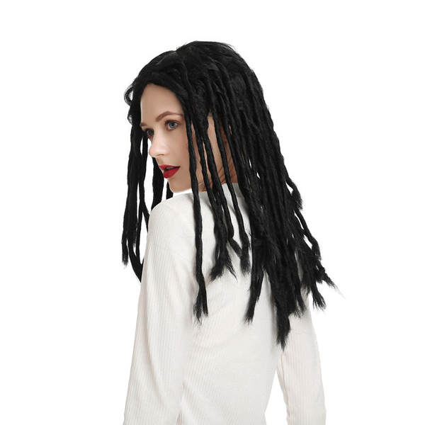 2026 O novo dragão sujo duplo cauda torcida dança de cabelo cosplay castanho africano por atacado