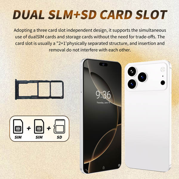 Cugo Cross Border Phone XS17 Pro Max Cross Border Mobile Global Edition 3+64GB ecrã 7.3