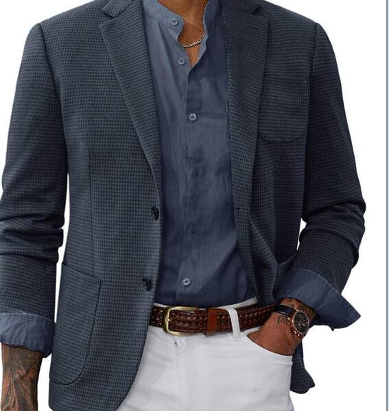 Jaqueta social masculina