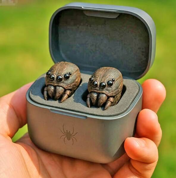 Cute Animal Shaped Bluetooth Earbuds 3D para fones de ouvido estéticos
