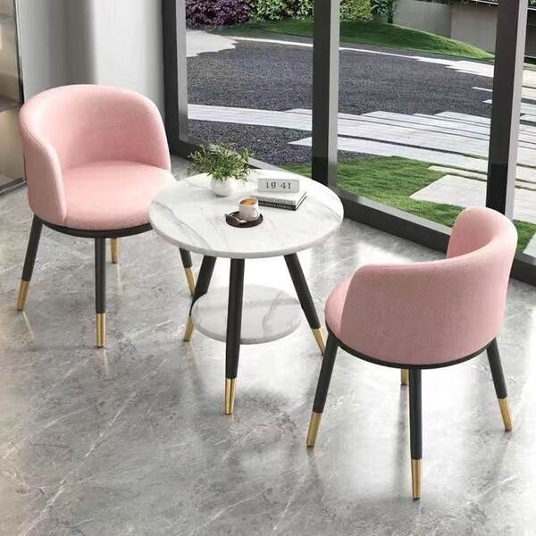 Mesa e cadeiras de varanda casual estilo nórdico moderno simples à moda intercâmbio
