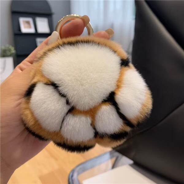 Pulseira de Pelúcia de Gato