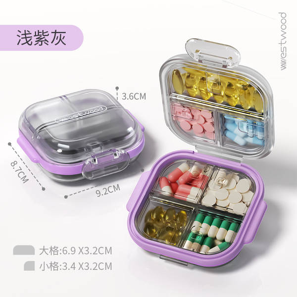 Caixa de Medicamentos Portátil 7 Dias
