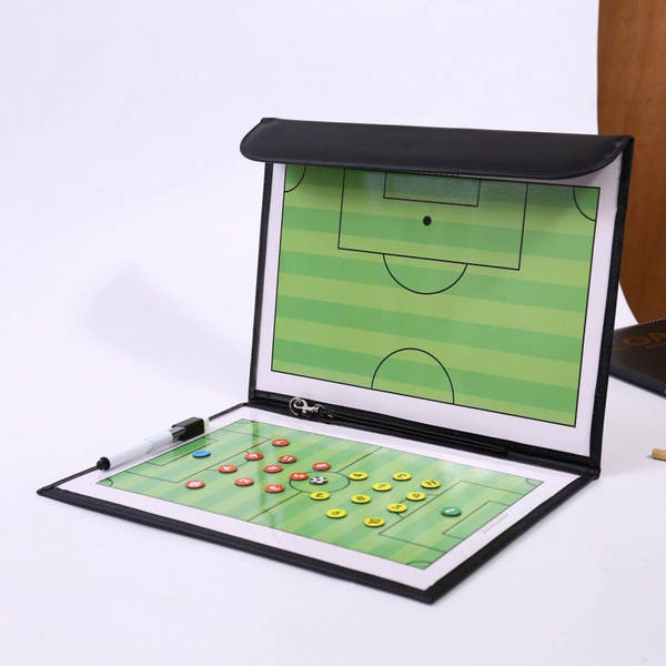 O treinador de táticas de futebol portátil comanda o treinador de treinamento de futebol de táticas magnéticas dobráveis.