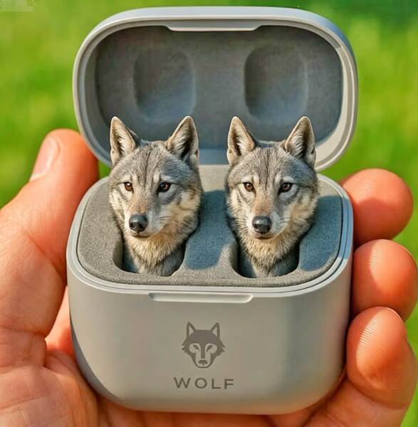 Cute Animal Shaped Bluetooth Earbuds 3D para fones de ouvido estéticos