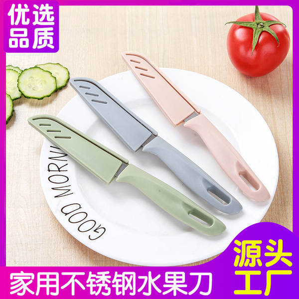 Faca de frutas inox portátil
