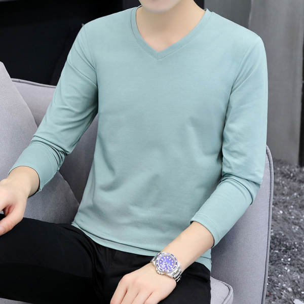 Camiseta masculina de manga longa