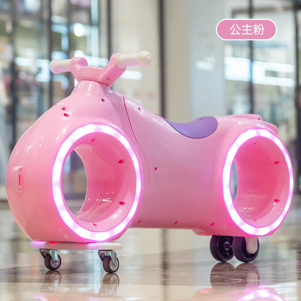 Carro elétrico de equilíbrio para crianças de 2 a 8 anos de idade Caminhão de bicicleta para bebês Carro de música flash Carro de presente para bebês
