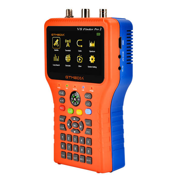 GTmedia V8 Finder Pro 2 DVB-S2X/S2/S/T2/T/C H.265 Suporte para 2,4G