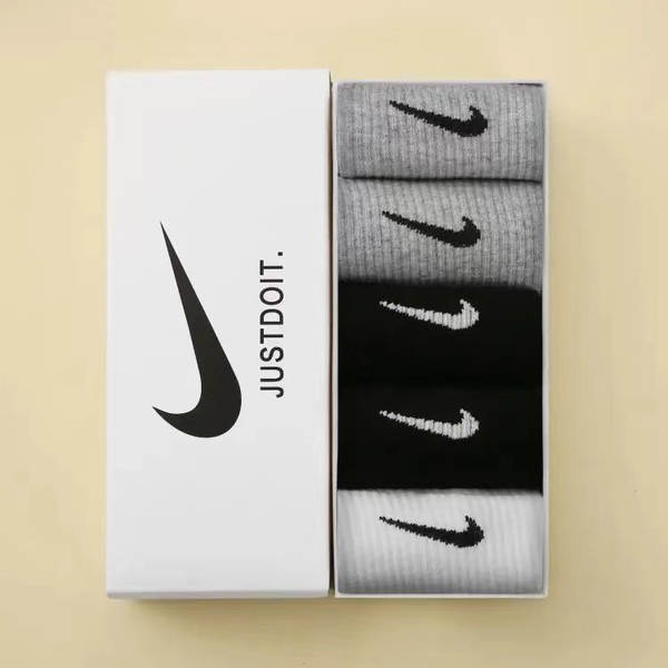 Meia nk Suwannickes gancho branco multiuso meia cano médio meia esportiva cano longo meia fashion suporta venda fracionada