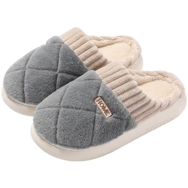 Chinelo de Felpa Quente para Mulher