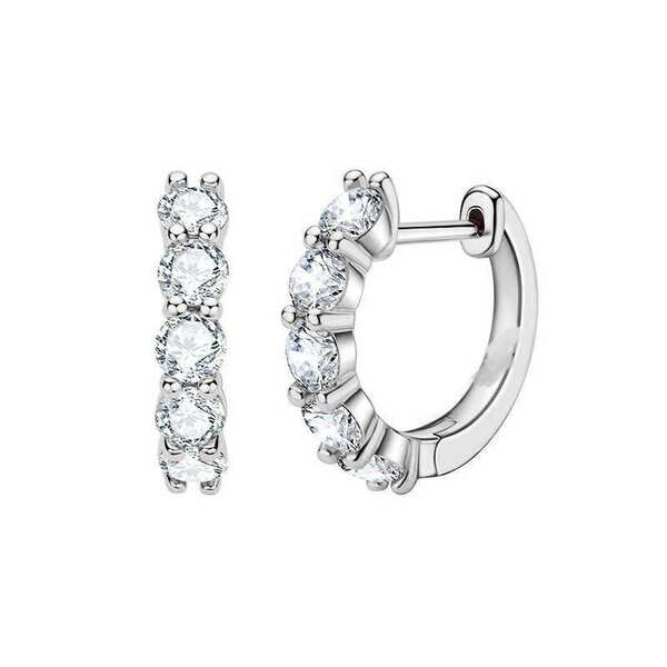 Brinco de Diamante Punk