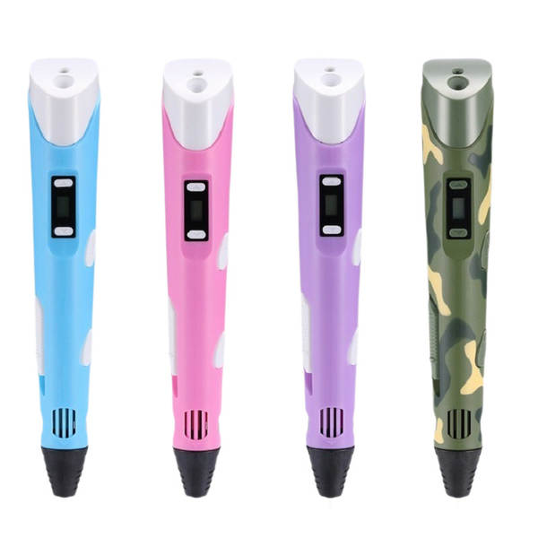 Calor de venda explosivos 3D impressão caneta 3dPEN estereótica pintura caneta impressão caneta crianças brinquedos alunos presentes ciência