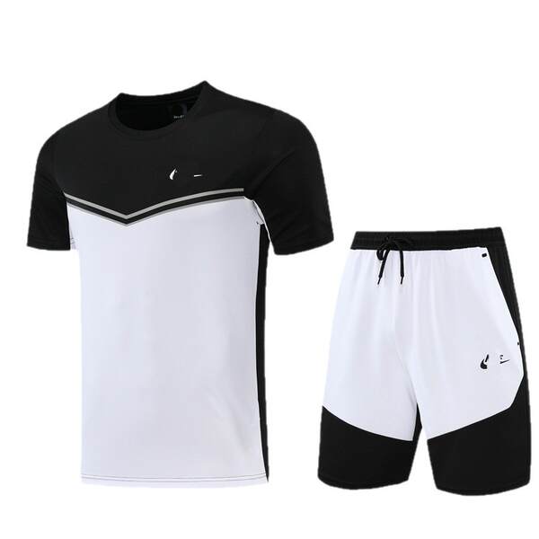 Novo modelo de esportes de corrida de moda de verão tendência moda suave e rápida secagem de ar de pulseiras curtas calças de treinamento