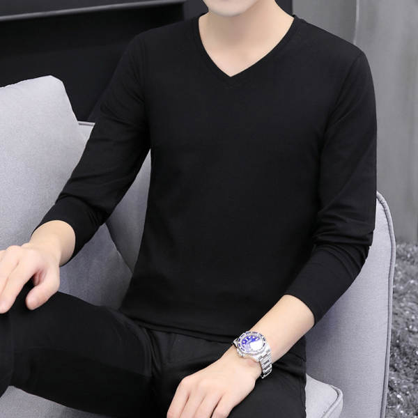 Camiseta masculina de manga longa