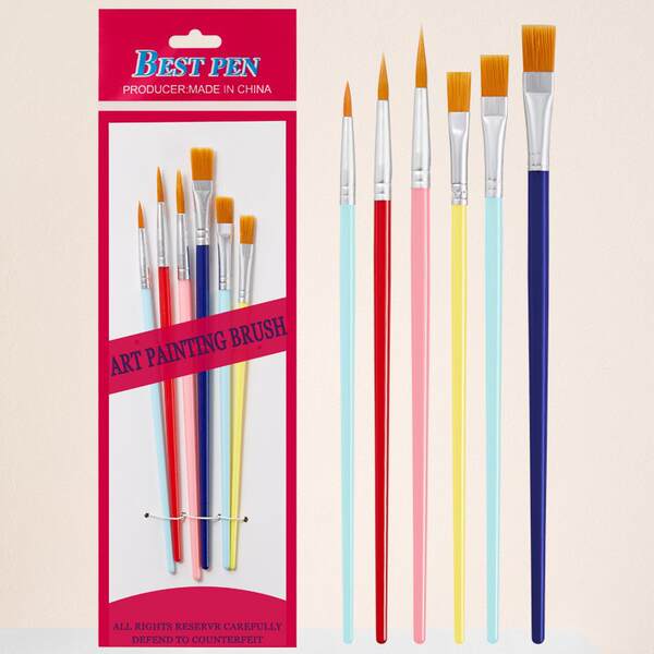 Pincel de nylon para pintura