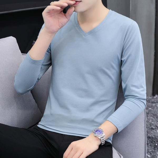 Camiseta masculina de manga longa