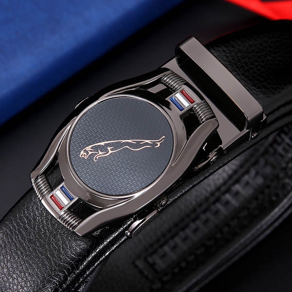 Cinto de couro masculino automático