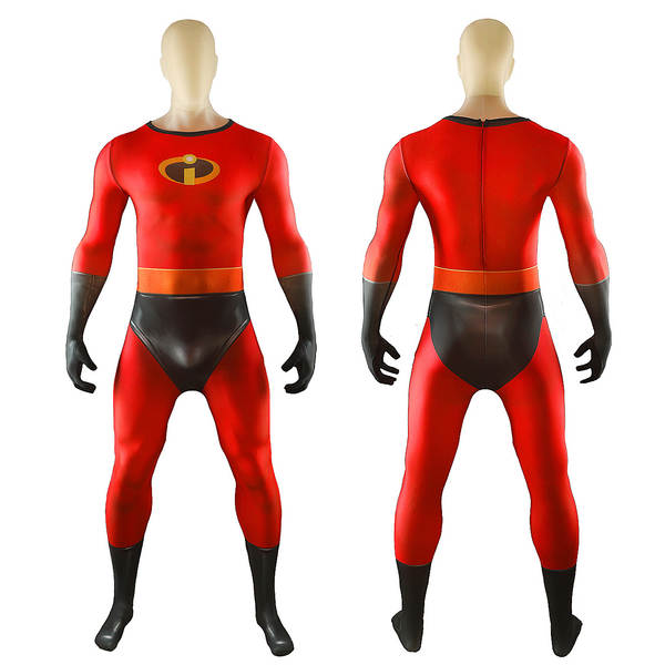 Traje de Cosplay do Sr. Incrível Vermelho