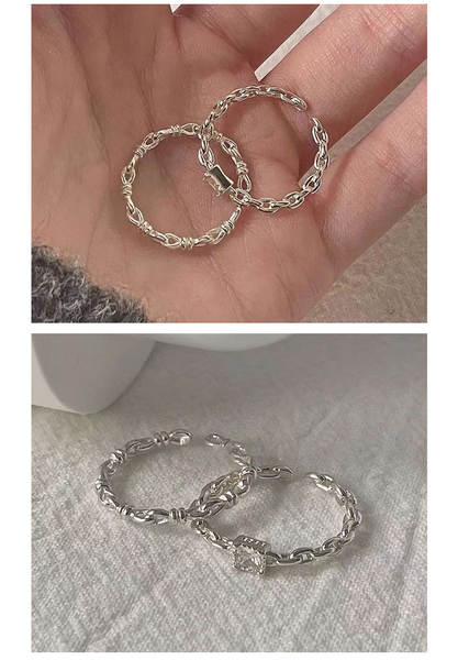 O anel de coroa coreana com anel de coroa pode ser ajustado com o anel de coroa.