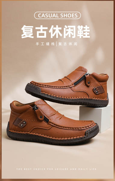 Bota de couro martens tamanho grande