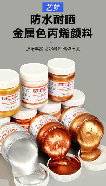 Tinta Metalica Acrilica 300ml