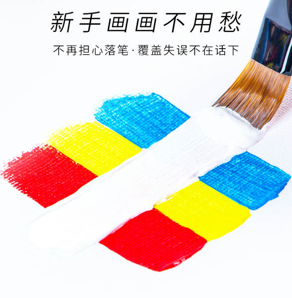 Kit de acrílico por atacado de tinta de acrílico 100ml impermeável para bonecas de pintura de cor líquida de cor de urso