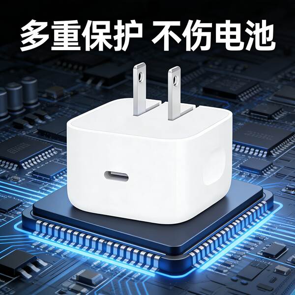 PD40w cabeçalho de carregamento dobrável para Apple 17 carregador para iPhone Tipo de celular de porta única 60W
