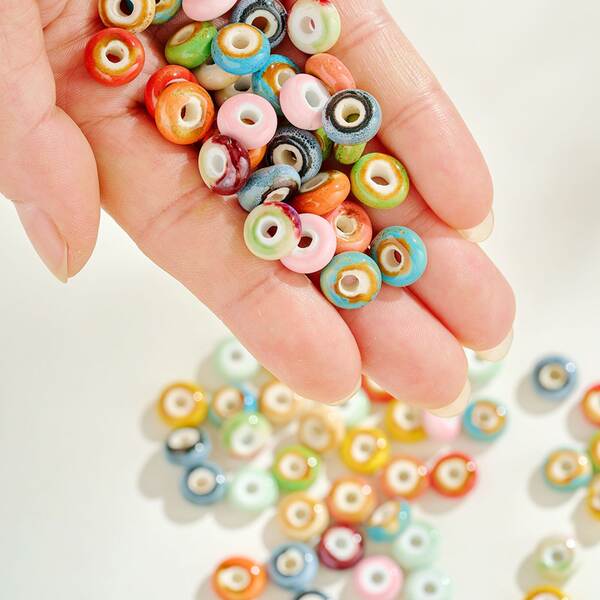Pérolas de Cerâmica para Colar