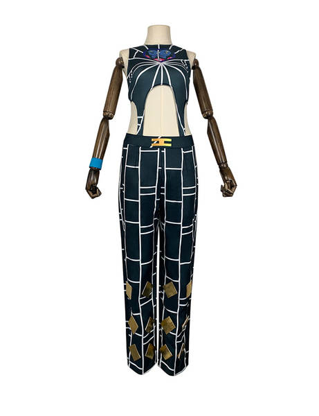 A fantástica roupa de aventura de Jojo é a roupa de prisão de Jojo.