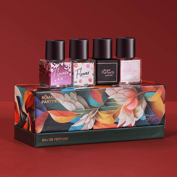 Transfronteiriço do comércio estrangeiro masculino sutiã de perfume Gulag Permanente Aroma Transmissão ao vivo TK explosão homem mulher caixa de presente de perfume atacado