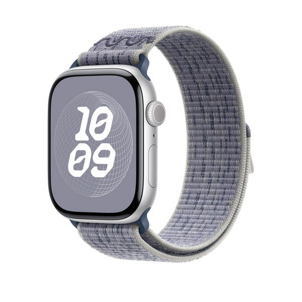 Compatível com apple watch 11 pulseira iwatch s10/9/8 nike nylon loop