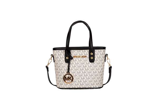 Bolsa tote mini com estampa