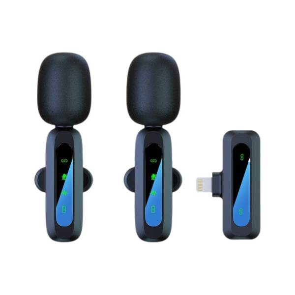 Transfronteiriço Modelo Privado Novo J3 Um Track Dois Cravos Sem Fio Microfone Transmissão ao Vivo Rádio Redução de Ruído Microfone sem Fio