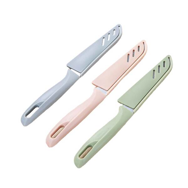Faca de frutas inox portátil