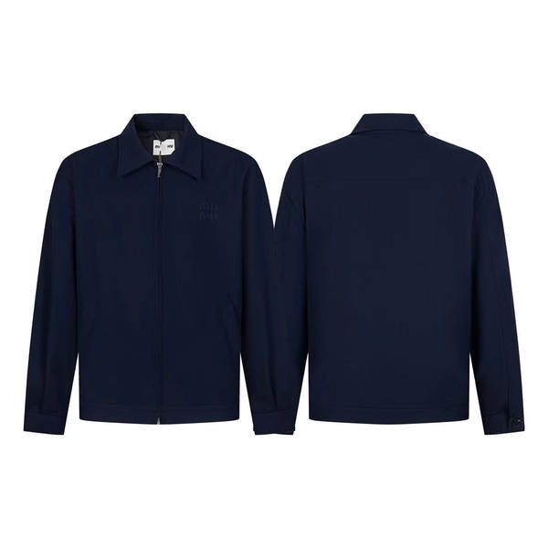 Vestido de casaco de 25 FW original da MIU para homens e mulheres