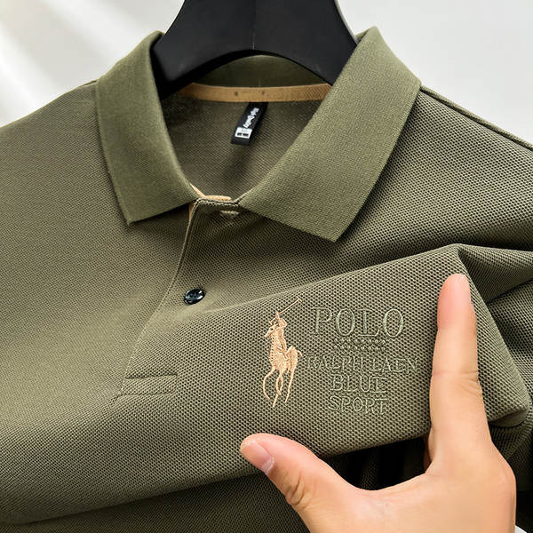 Camisa Polo Masculina de Algodão