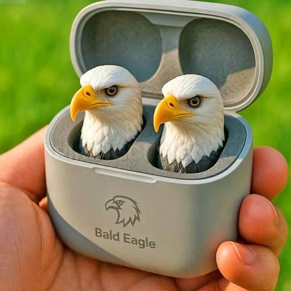 Cute Animal Shaped Bluetooth Earbuds 3D para fones de ouvido estéticos