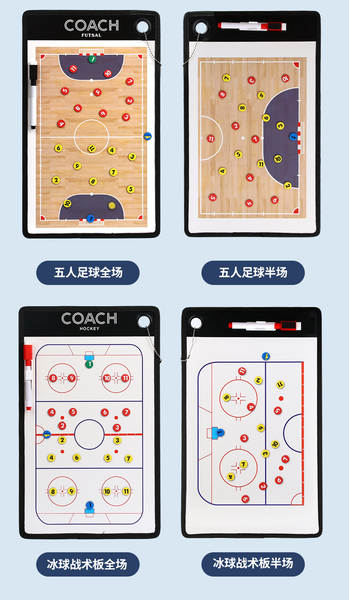 Quadro de Táticas de Basquete Magnético