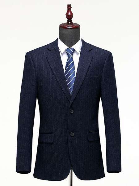 Terno de lã masculino outono inverno