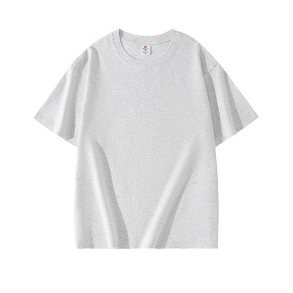 Guangdong Ware 2025 Verão limpo e fresco 695#220 gramas de algodão puro de ombro curto T-shirt 14 cor