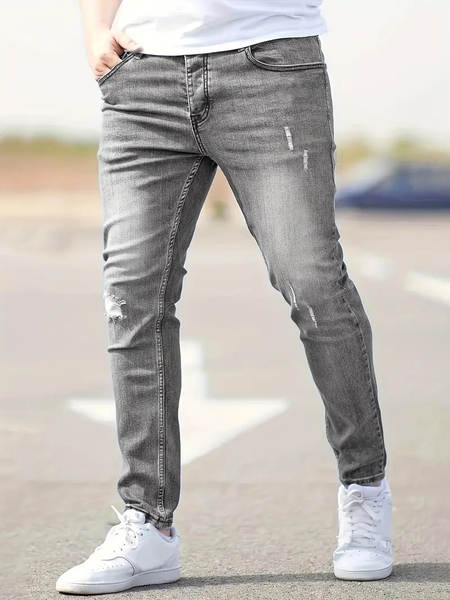 Calça Jeans Masculina Elástica