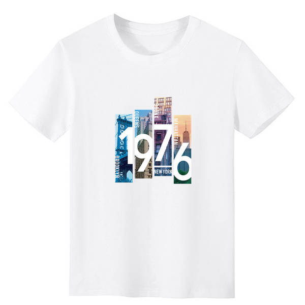 T-shirt masculino de pulseira curta de verão de gelo novo de lazer impresso em roupas de pulseira redonda T-shirt de pulseira meia pulseira de pulseira masculino