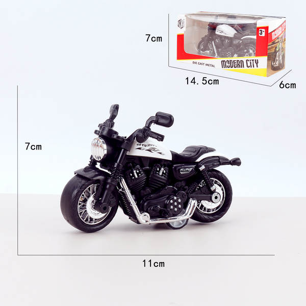 Motocicleta de liga transfronteiriça Ducati Yamaha Kawasaki H2R namorado pedaço de carro Modelo Harley Motocicleta de liga