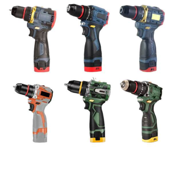16.8V Comércio Exterior Carregamento elétrico de borracha de lítio de cobre puro sem borracha manual de borracha elétrica multifuncional kit de ferramentas de parafuso elétrico