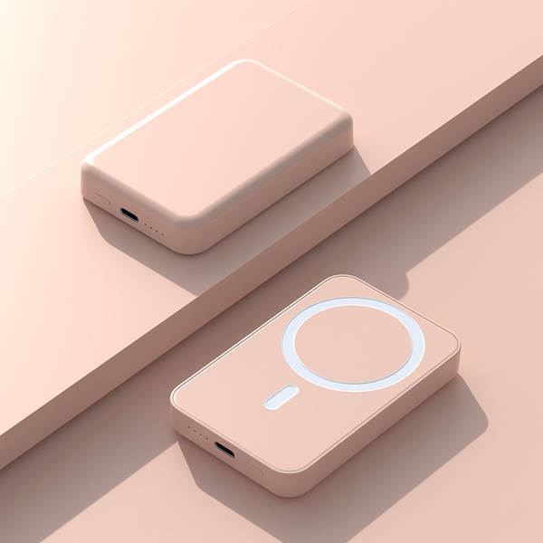 MagSafe sem fio 3C mini carregador de imersão magnética carregador instantâneo pequeno e conveniente presente personalizado LOGO potência móvel