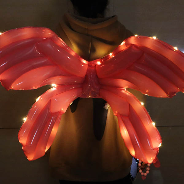 Brinquedos brilhantes de balão com asas de borboleta brinquedos de aniversário de aniversário para crianças arranjos de fotos de decoração
