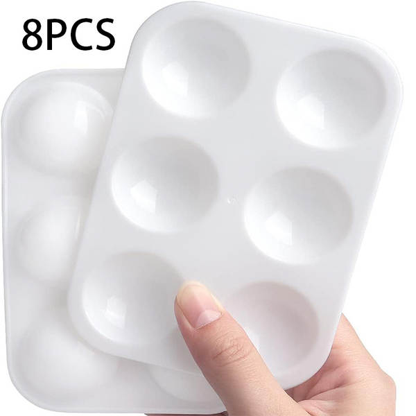 Fabricante atacado plástico branco placa de colorir pintura placa de colorir crianças acrílico água cor de pó placa de colorir