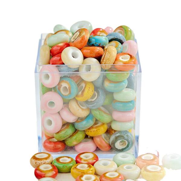 Pérolas de Cerâmica para Colar